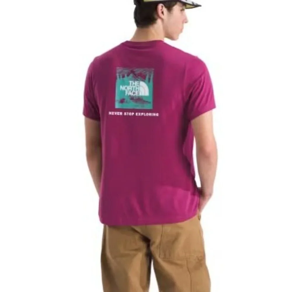 The North Face Celebration Box Size Large  NSE Short-Sleeve T-Shirt for Men Cybe